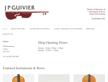 Tablet Screenshot of guivier.com